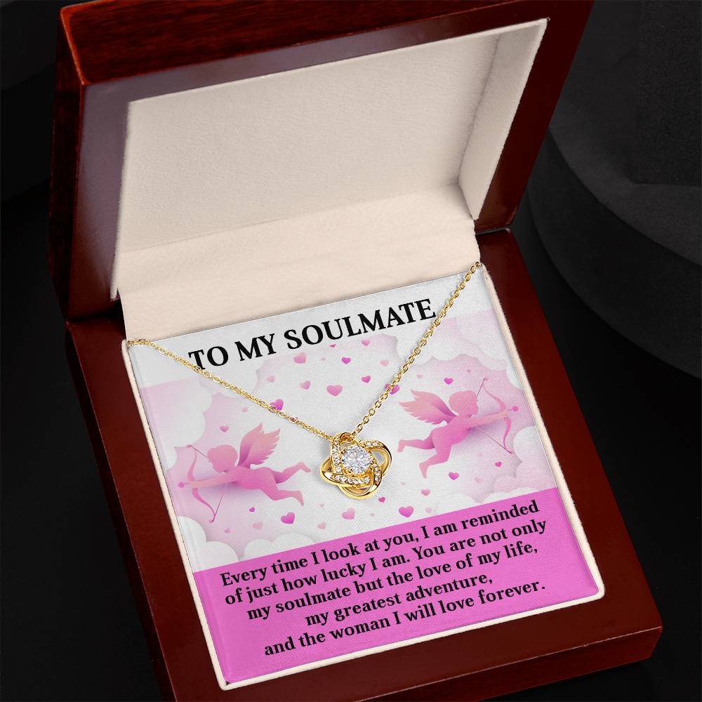 Soulmate - Greatest Adventure - Love Knot Necklace