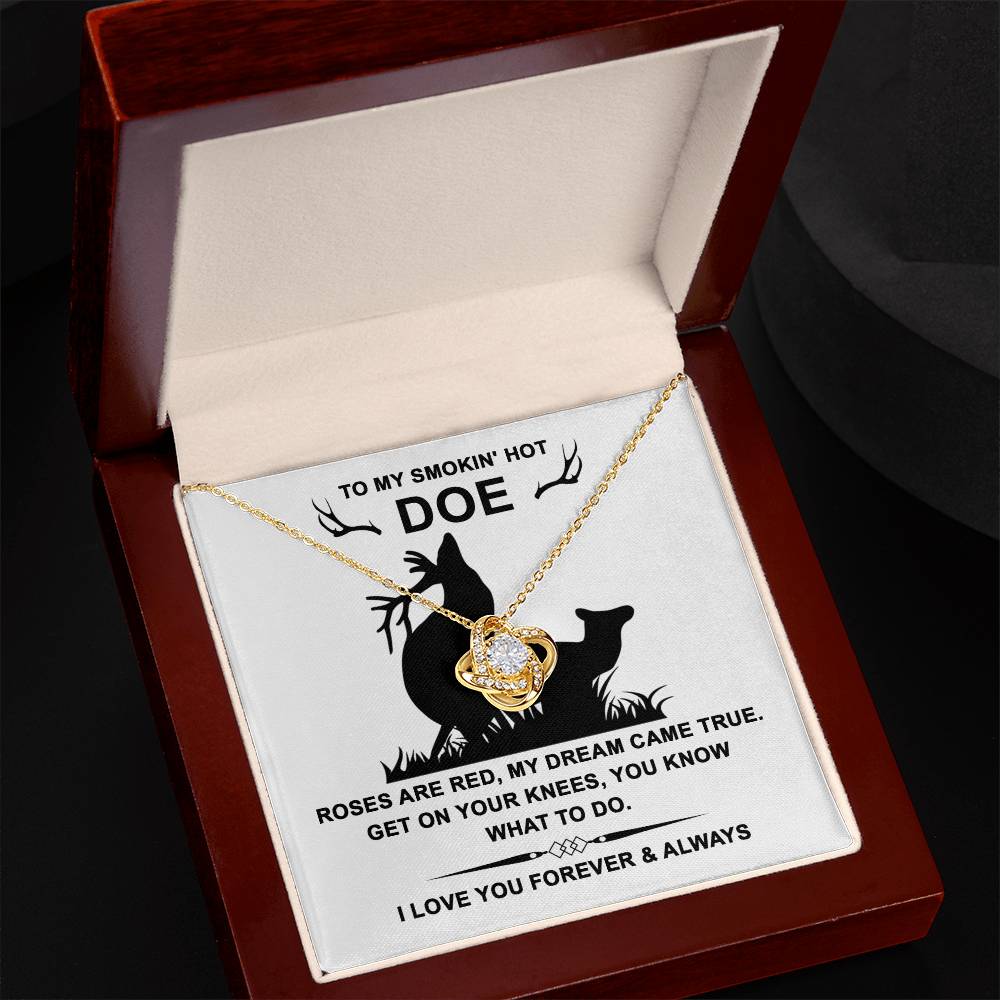 Soulmate - Dream Came True - Love Knot Necklace