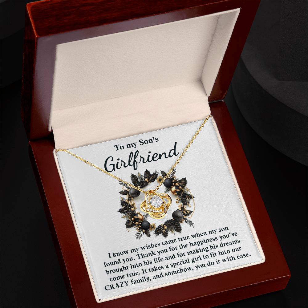 Collar "La novia de mi hijo" - "Te encontré" - "El nudo del amor"