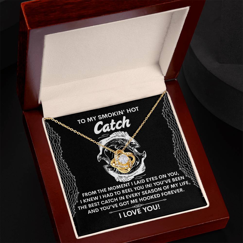 Soulmate - Got Me Hooked - Love Knot Necklace