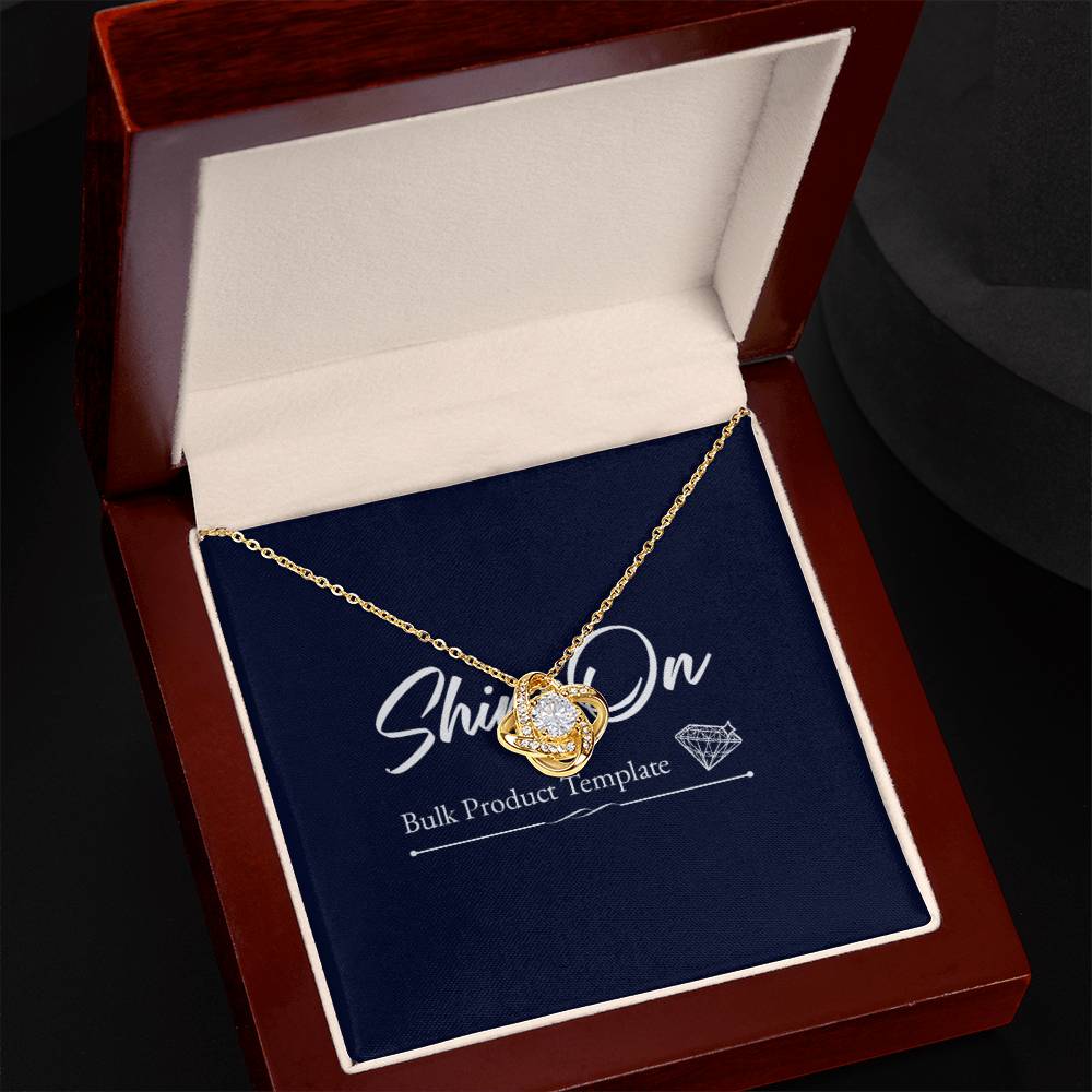 Collar de nudo de amor
