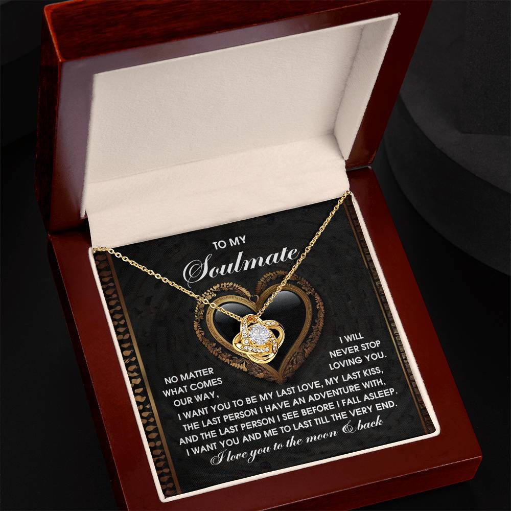 Soulmate - The Very End - Love Knot Necklace