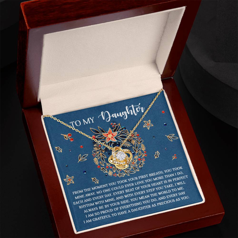 Daughter - Perfect Rhythm - Love Knot Necklace