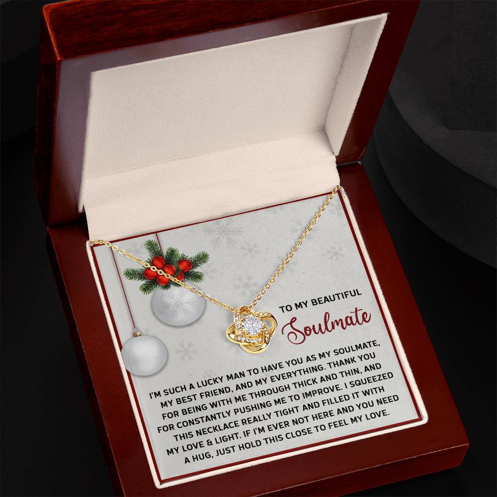 Soulmate - Feel My Love - Love Knot Necklace