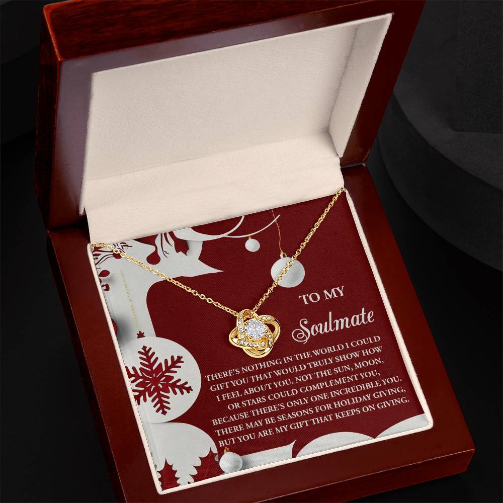 Soulmate - Holiday Giving - Love Knot Necklace