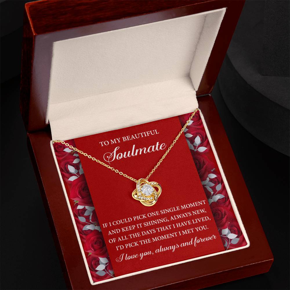 Soulmate - Keep It Shining - Love Knot Necklace