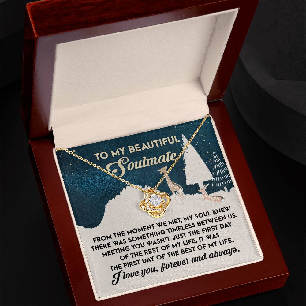 Soulmate - Between Us - Love Knot Necklace