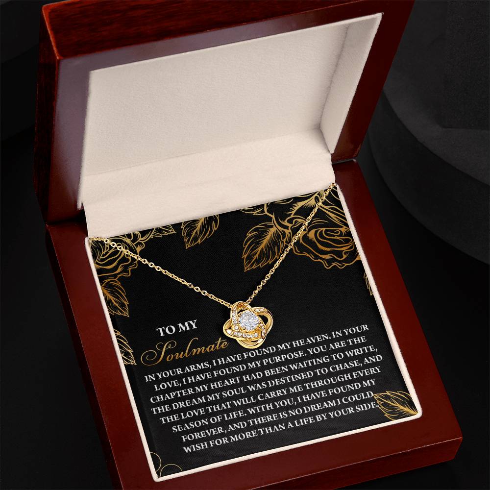 Soulmate - By Your Side - Love Knot Necklace