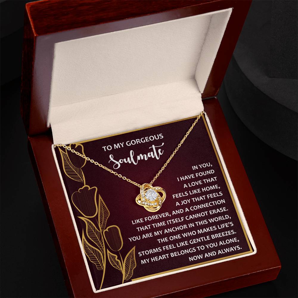 Soulmate - Gentle Breezes - Love Knot Necklace