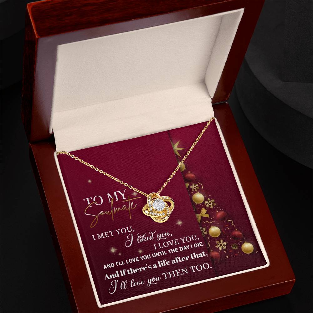 Soulmate - Love You Then - Love Knot Necklace