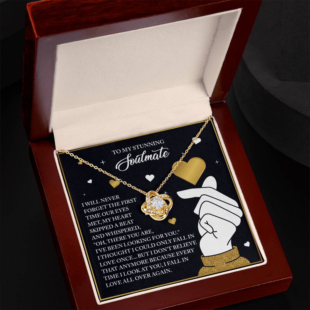 Soulmate - Look At You - Love Knot Necklace