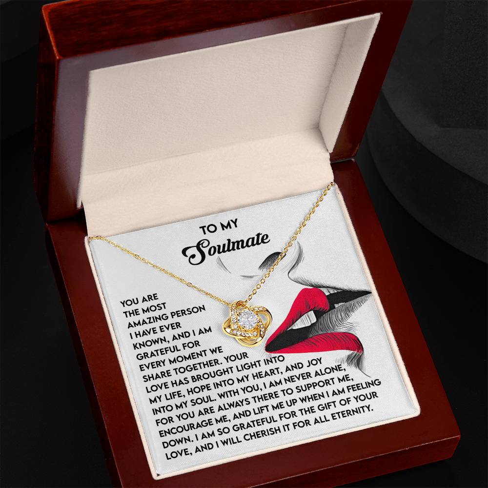 Soulmate - Lift Me Up - Love Knot Necklace