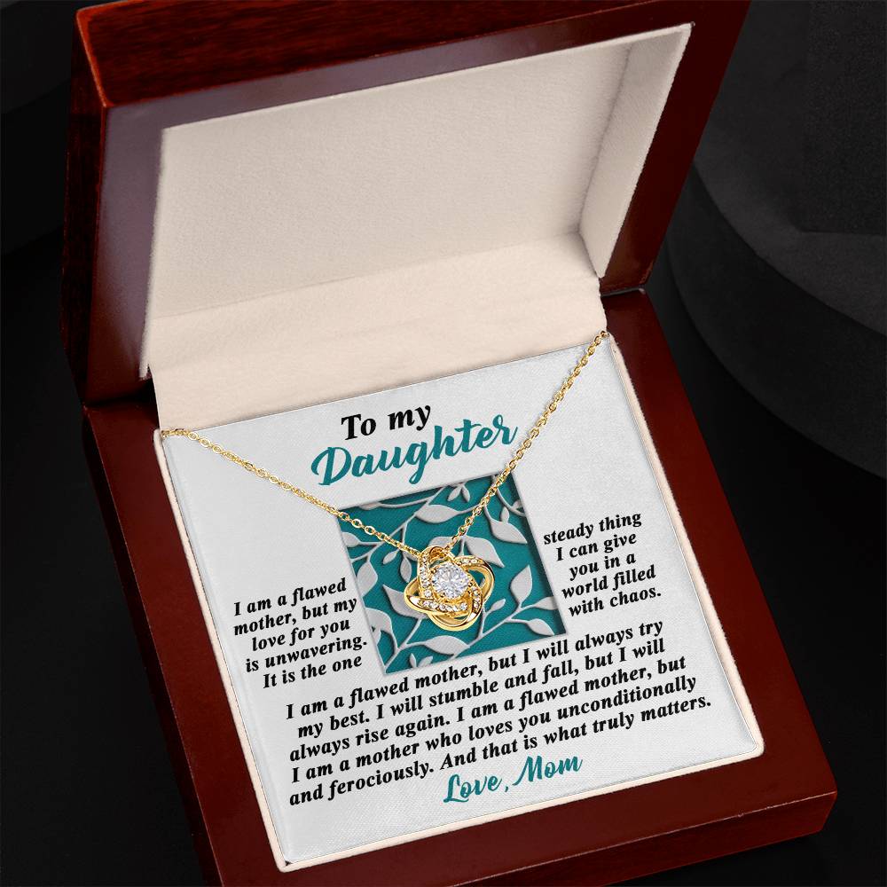 Daughter - Stumble And Fall - Love Knot Necklace