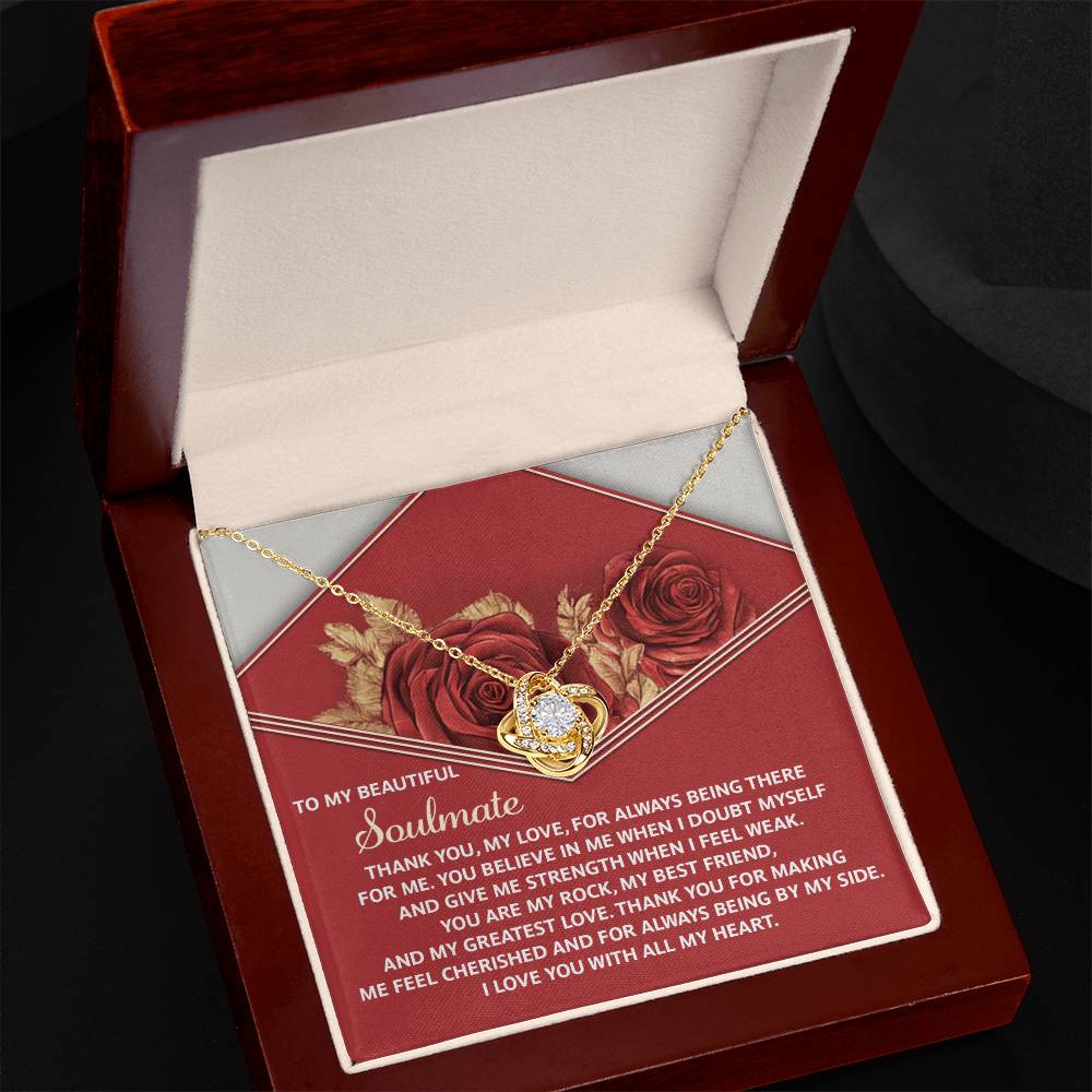 Soulmate - All My Heart - Love Knot Necklace