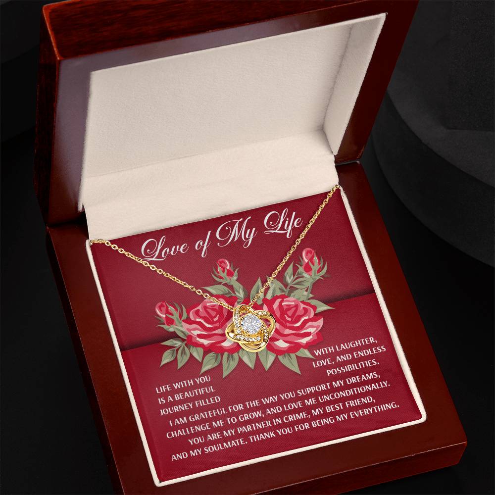 Soulmate - Endless Possibilities - Love Knot Necklace