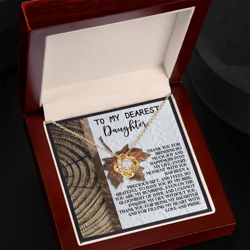Daughter - Love And Pride - Love Knot Necklace