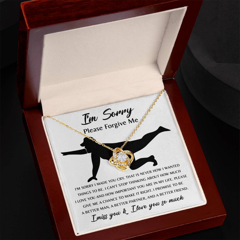 Sorry - Things To Be - Love Knot Necklace