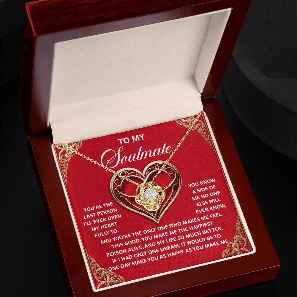 Soulmate - The Only One - Love Knot Necklace