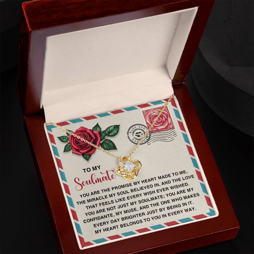 Soulmate - Made To Me - Love Knot Necklace
