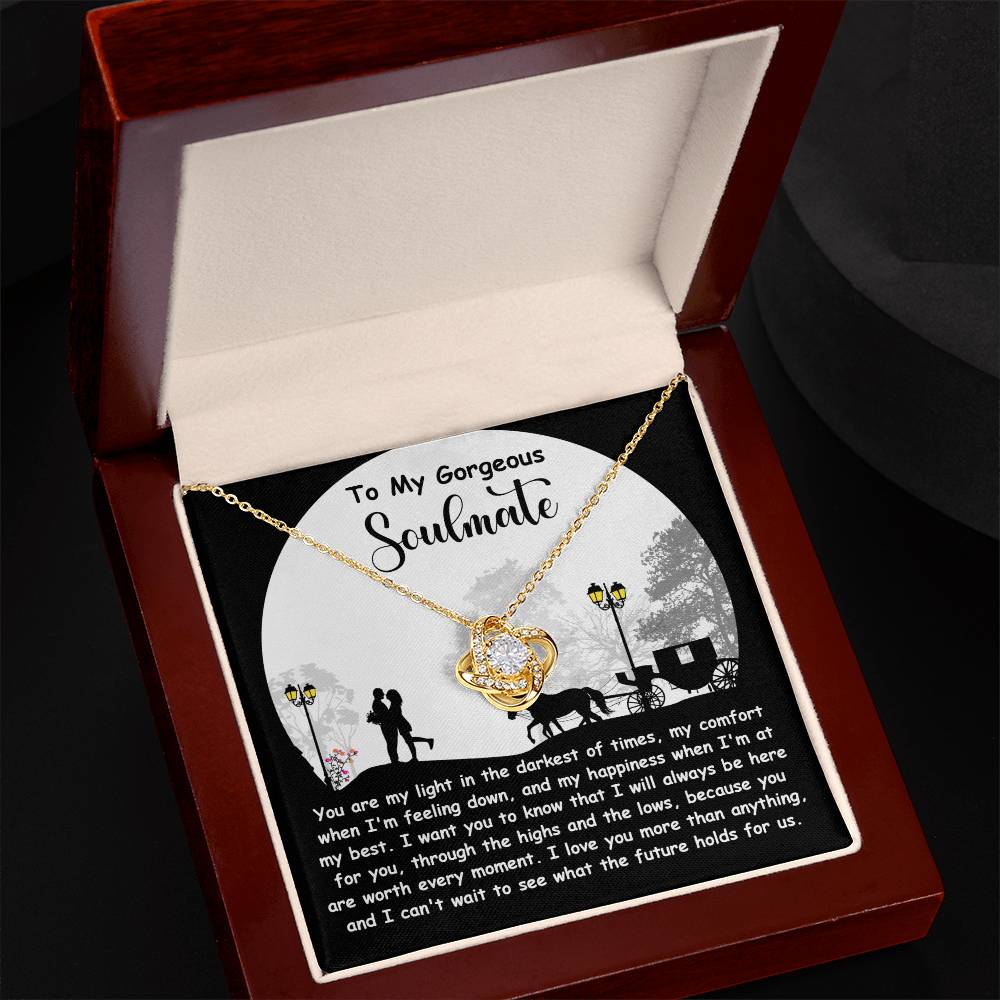 Soulmate - Holds For Us - Love Knot Necklace