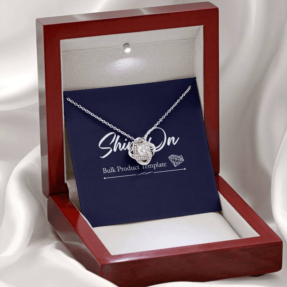 Collar de nudo de amor