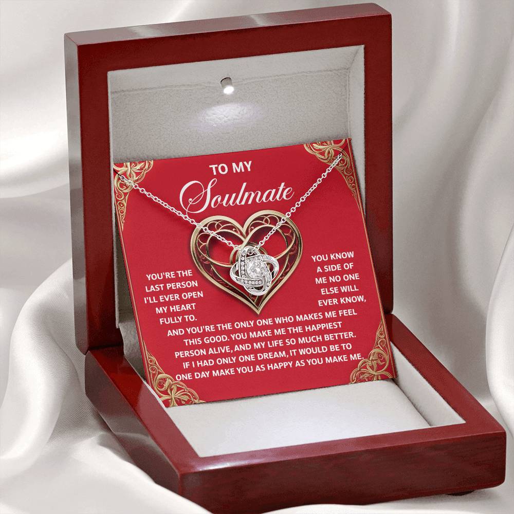 Soulmate - The Only One - Love Knot Necklace