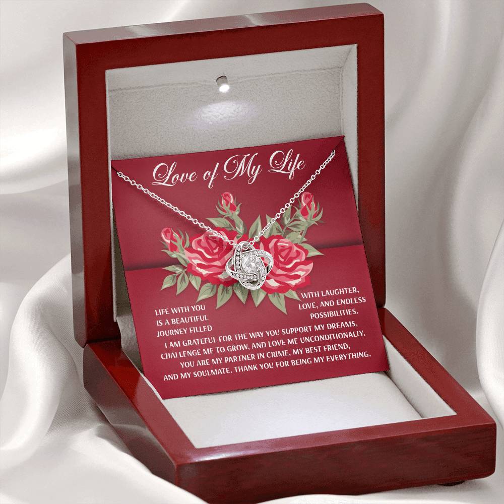 Soulmate - Endless Possibilities - Love Knot Necklace
