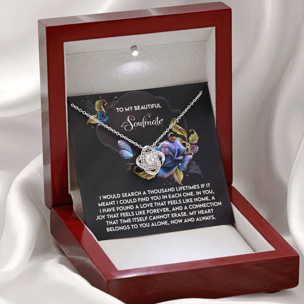Soulmate - Like Home - Love Knot Necklace