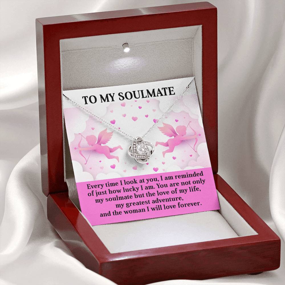 Soulmate - Greatest Adventure - Love Knot Necklace