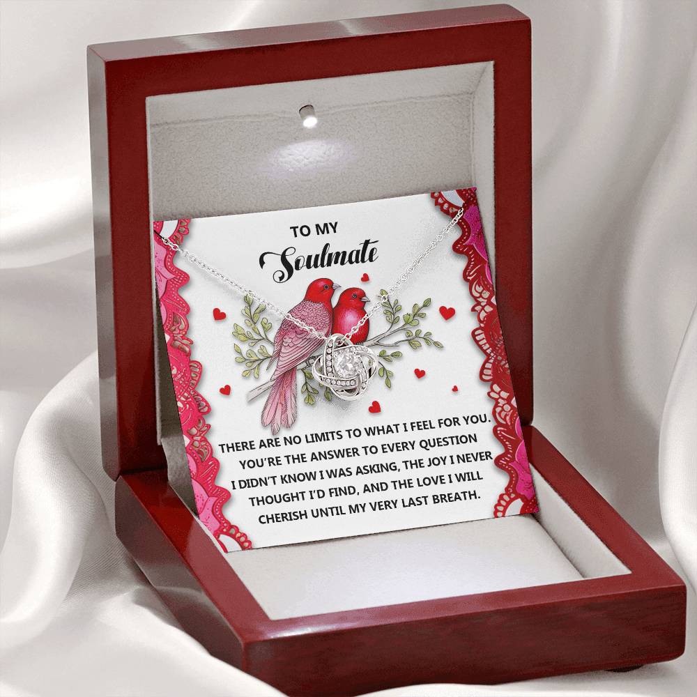 Soulmate - Feel For You - Love Knot Necklace
