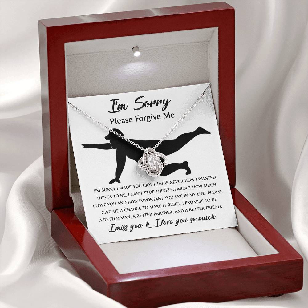 Sorry - Things To Be - Love Knot Necklace