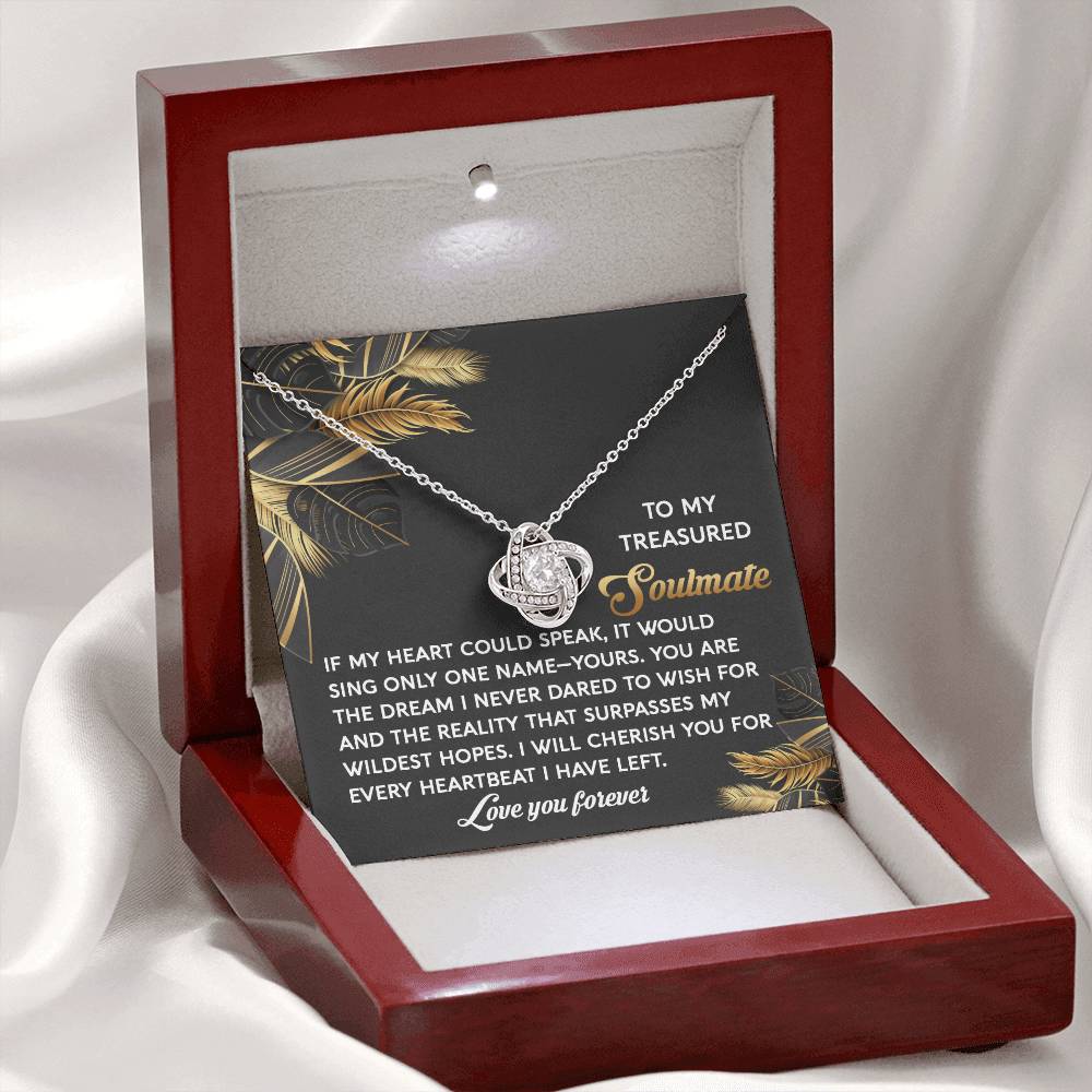 Soulmate - Wildest Hopes - Love Knot Necklace