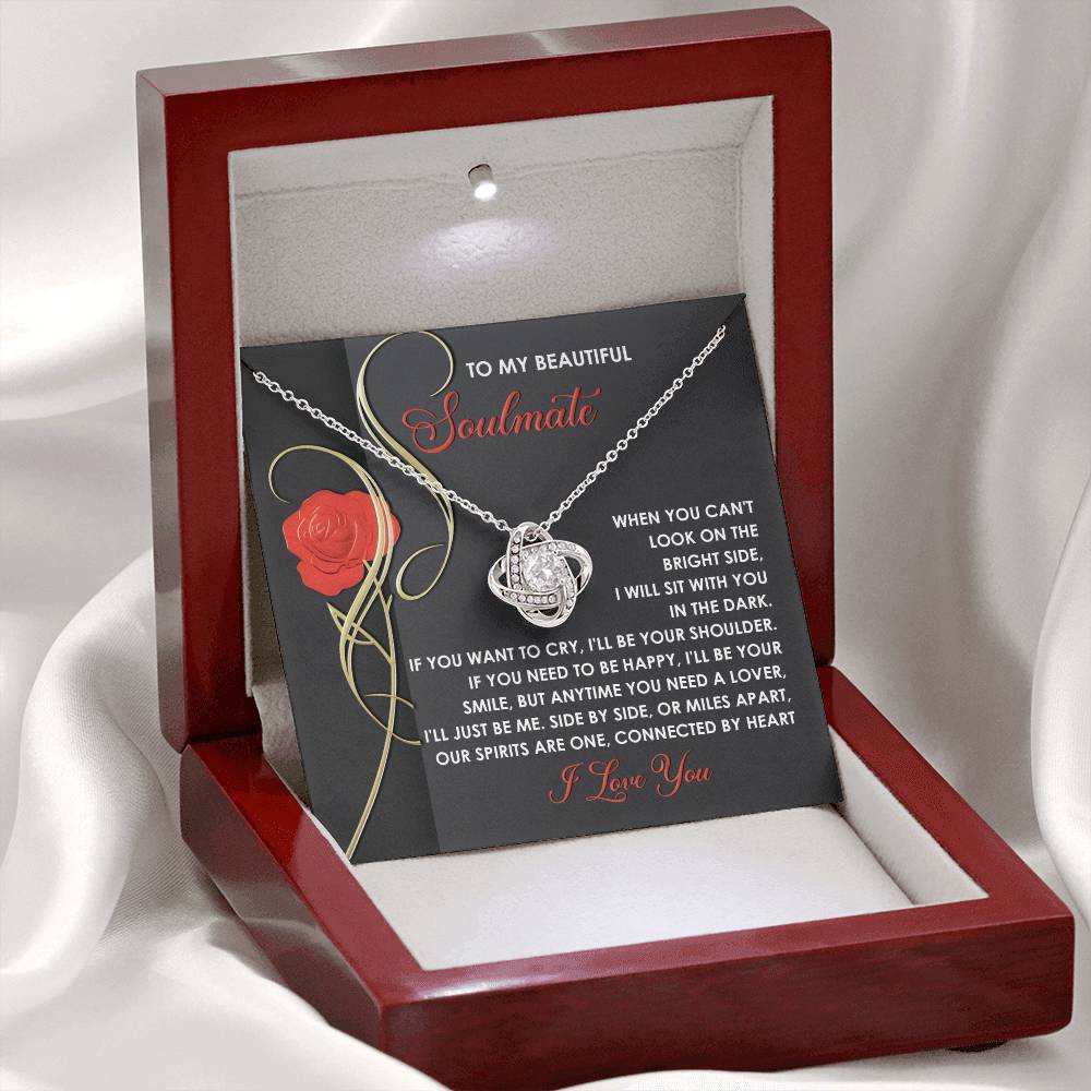 Soulmate - Be Me - Love Knot Necklace
