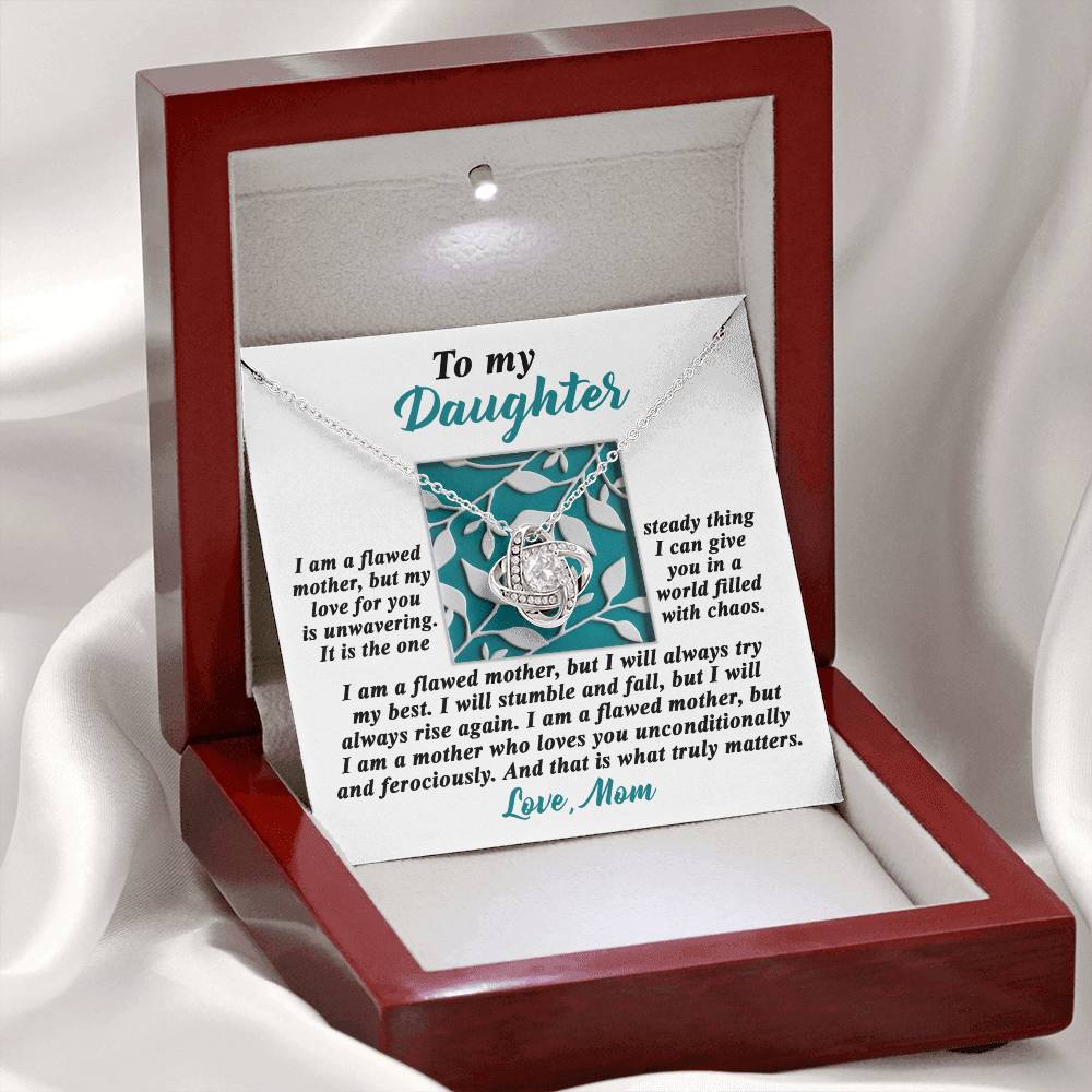 Daughter - Stumble And Fall - Love Knot Necklace