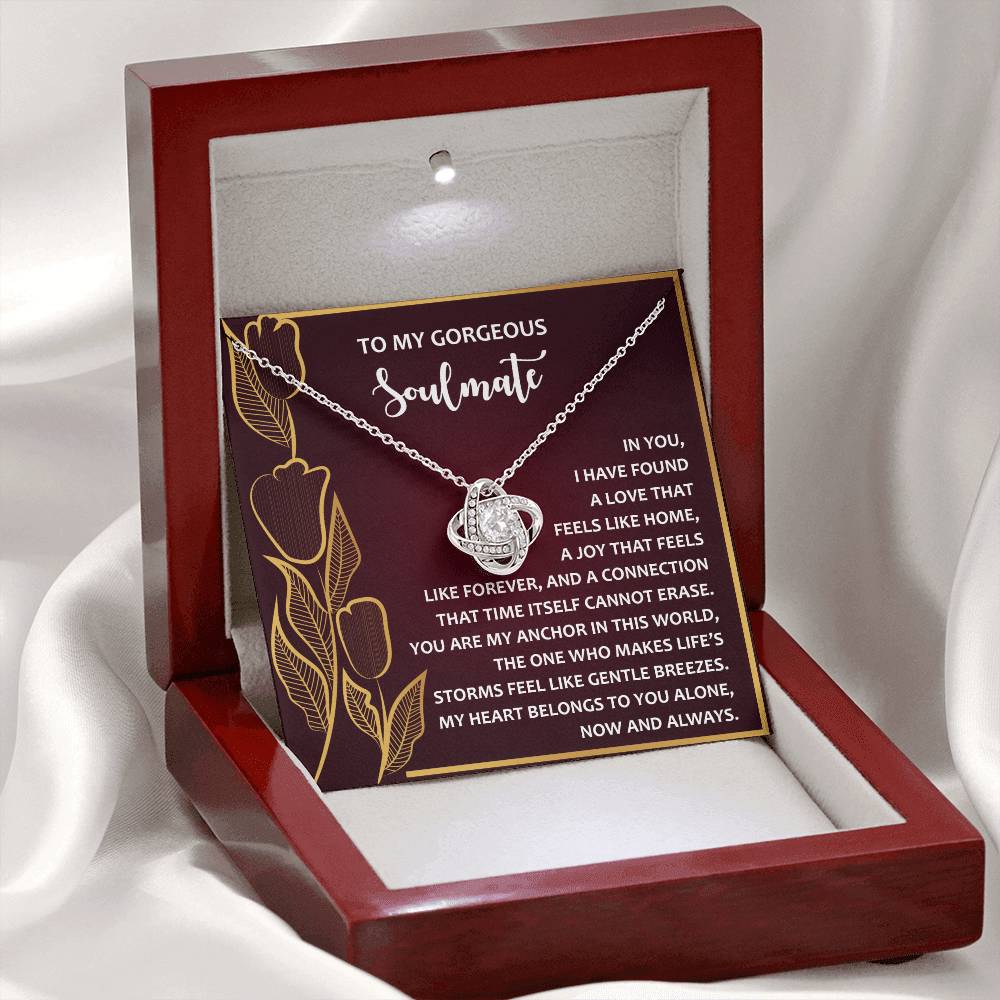 Soulmate - Gentle Breezes - Love Knot Necklace