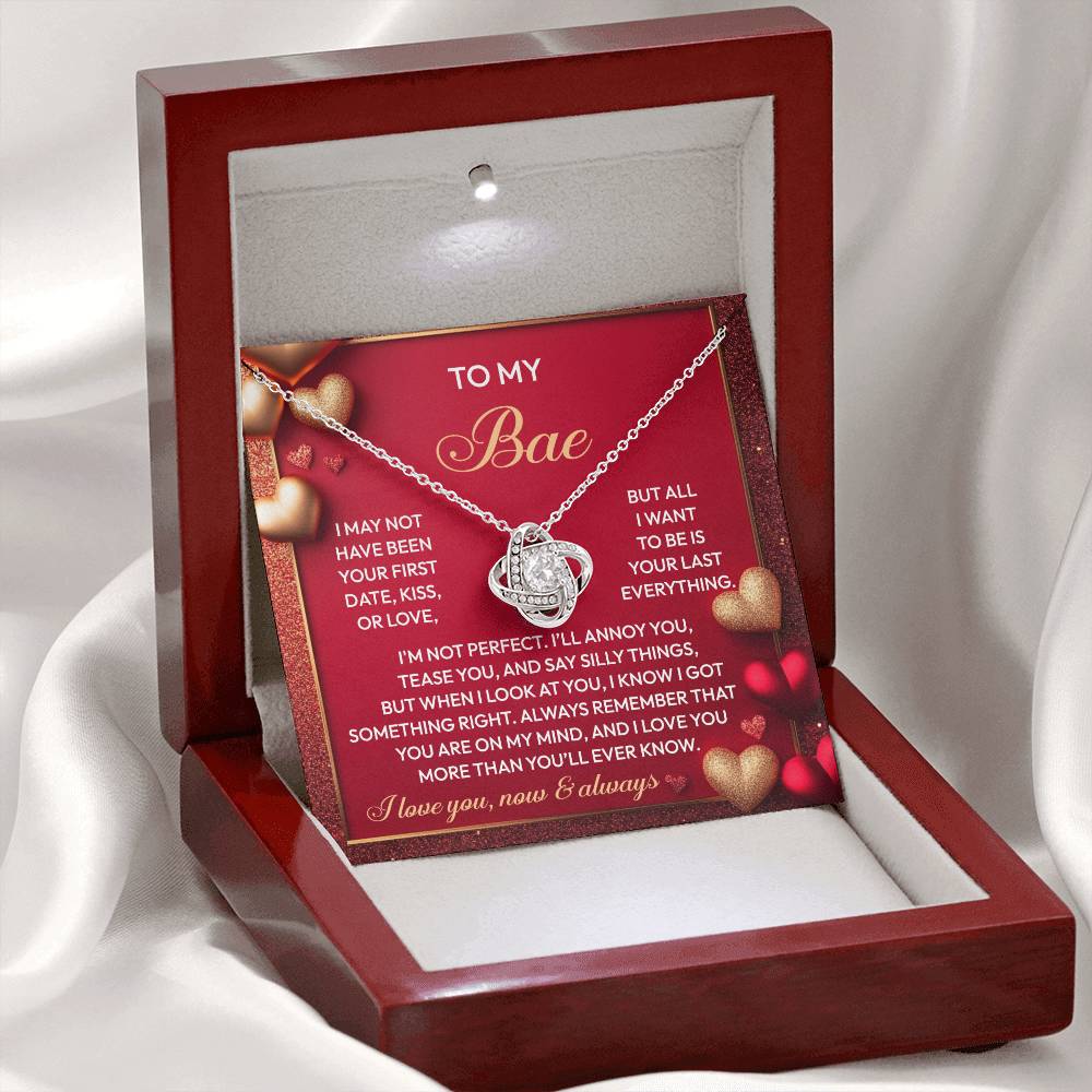 Soulmate - On My Mind - Love Knot Necklace