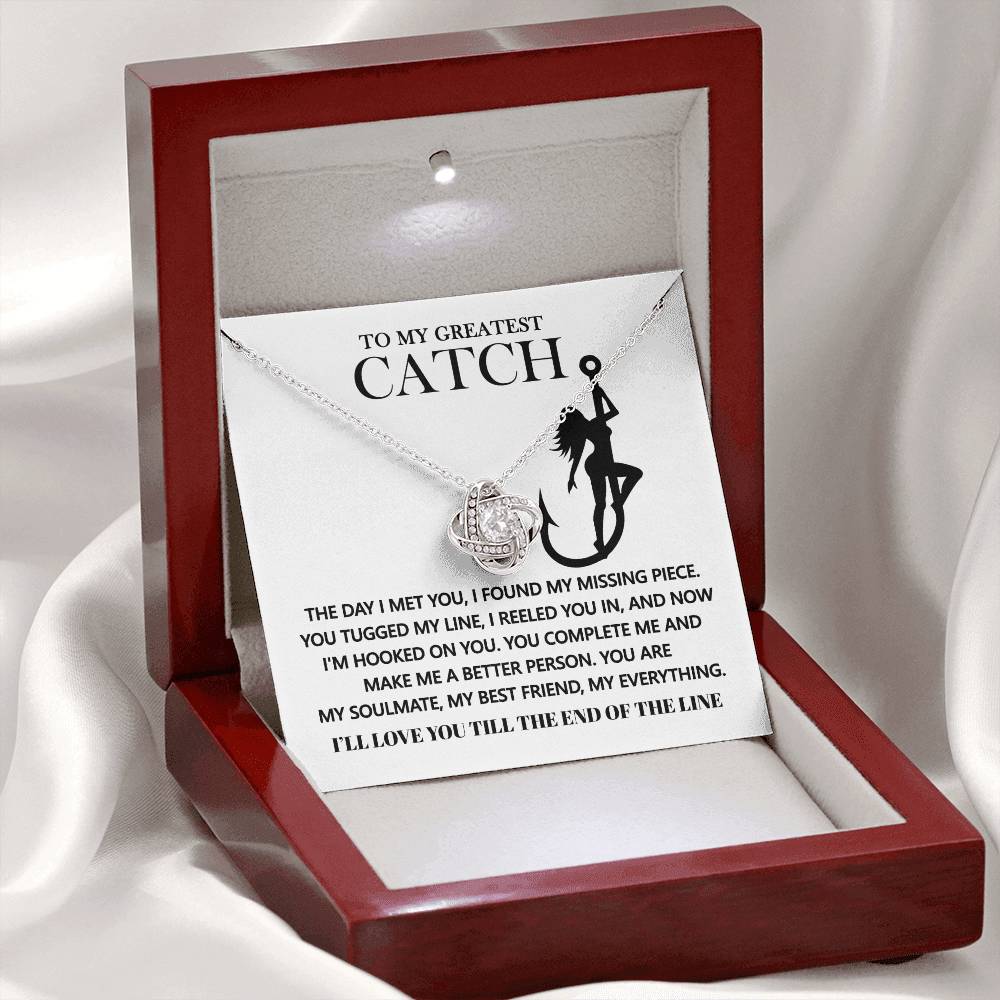 Soulmate - Hooked On You - Love Knot Necklace