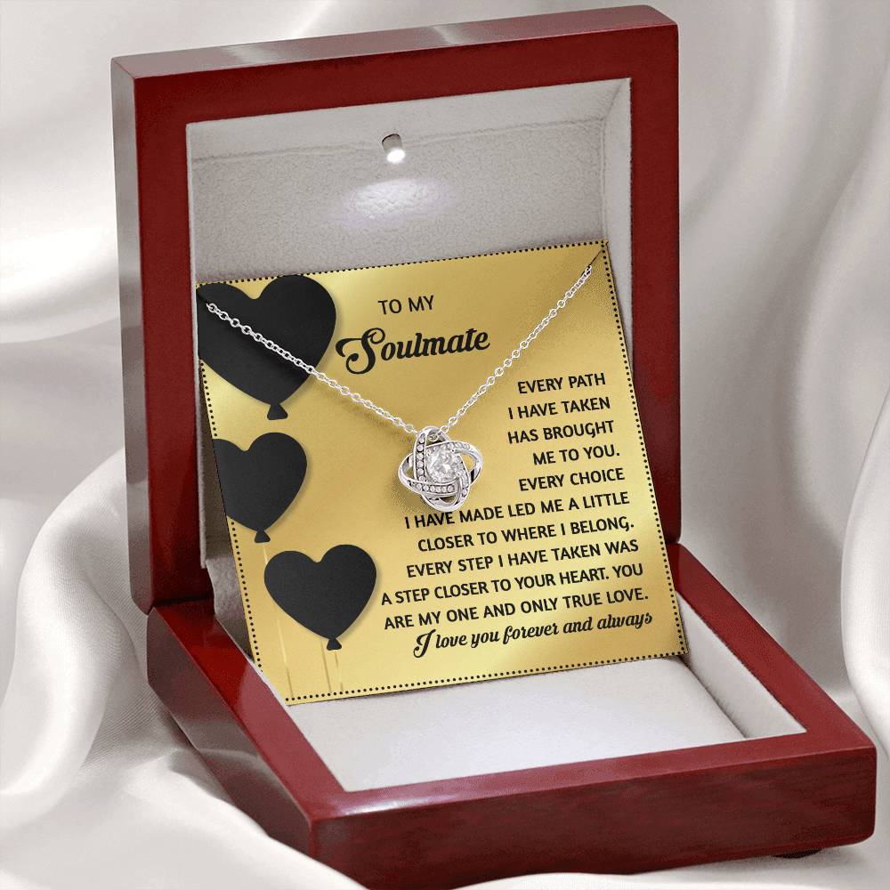 Soulmate - A Step Closer - Love Knot Necklace