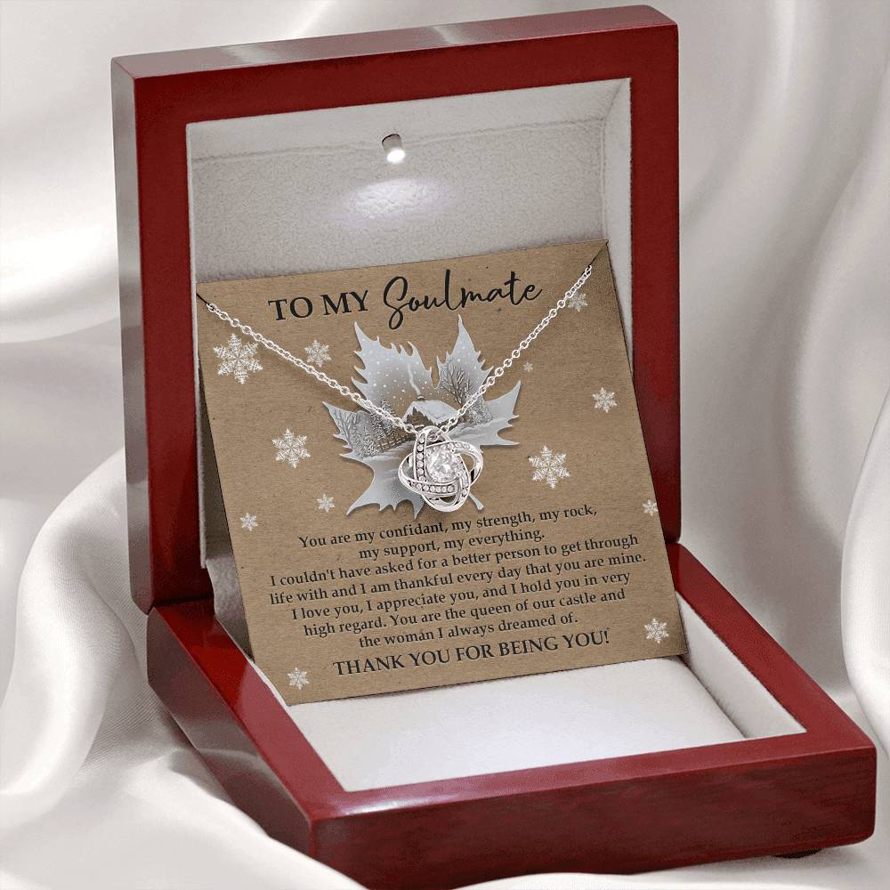 Soulmate - Our Castle - Love Knot Necklace