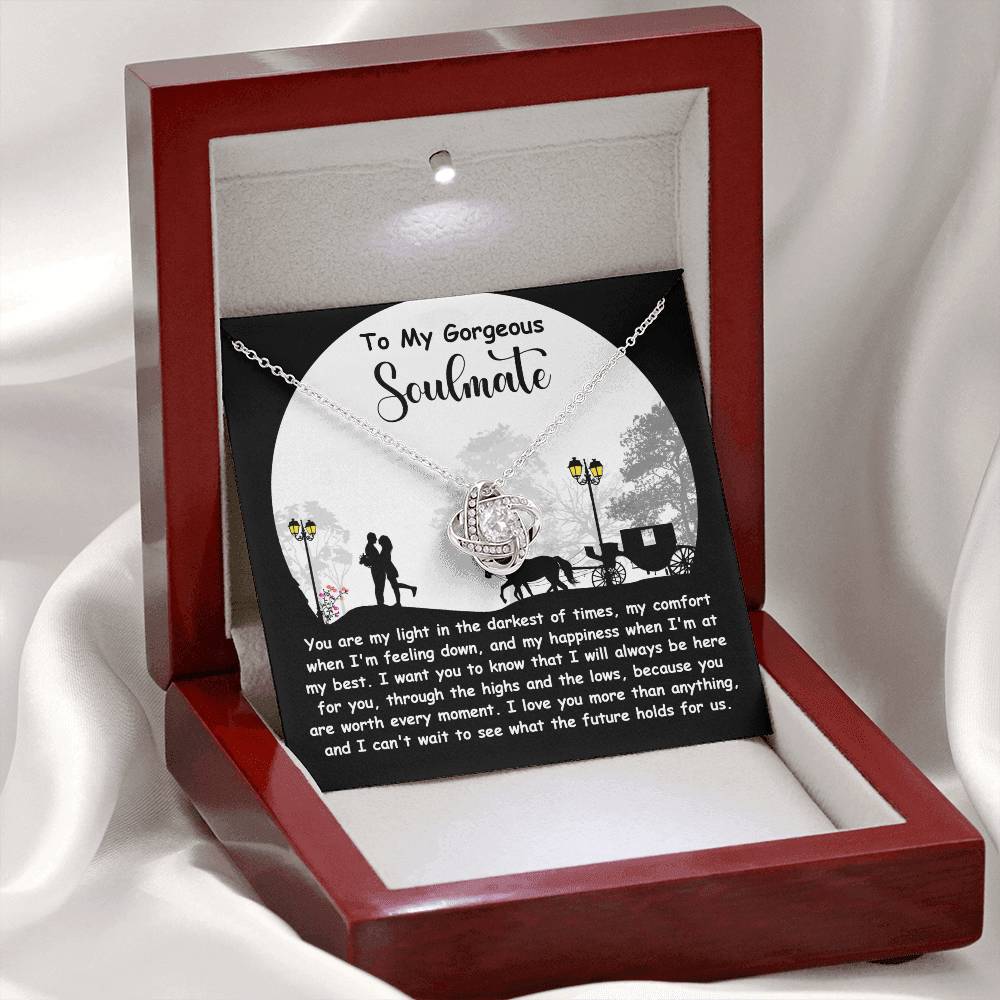 Soulmate - Holds For Us - Love Knot Necklace