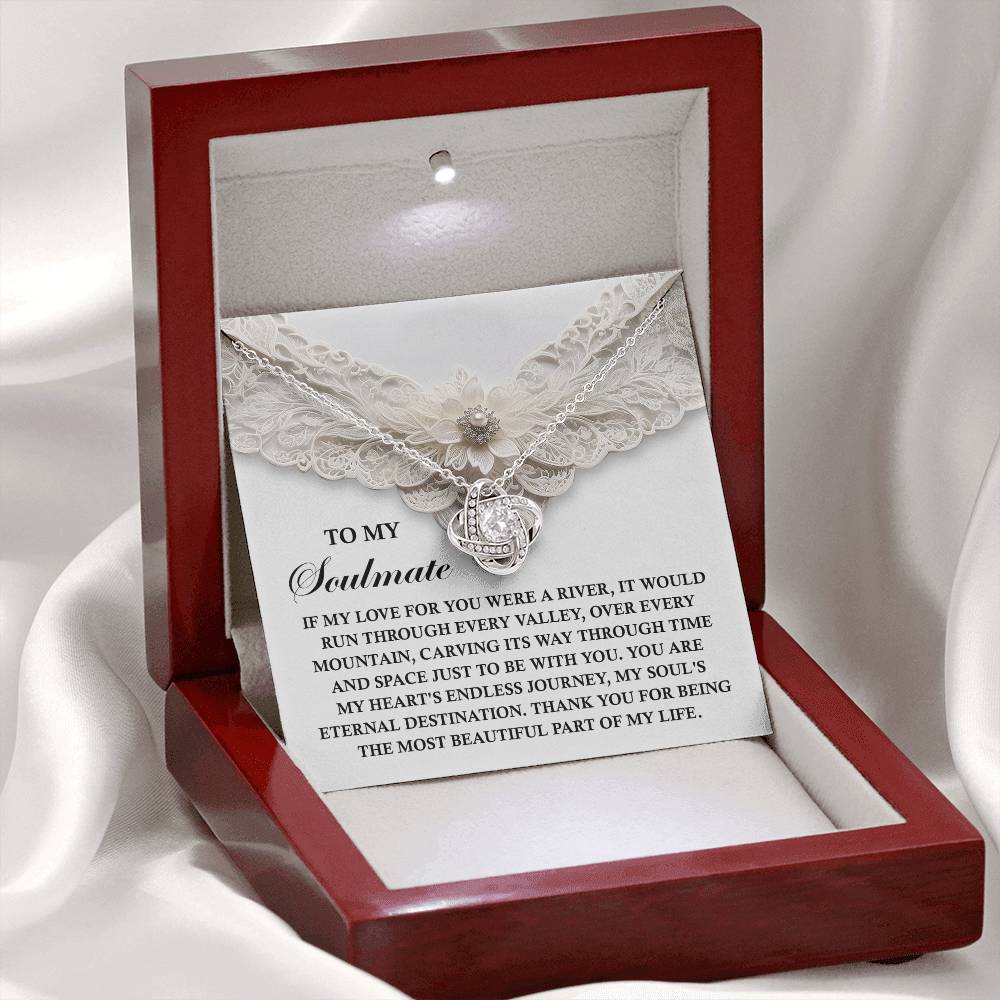Soulmate - Eternal Destination - Love Knot Necklace