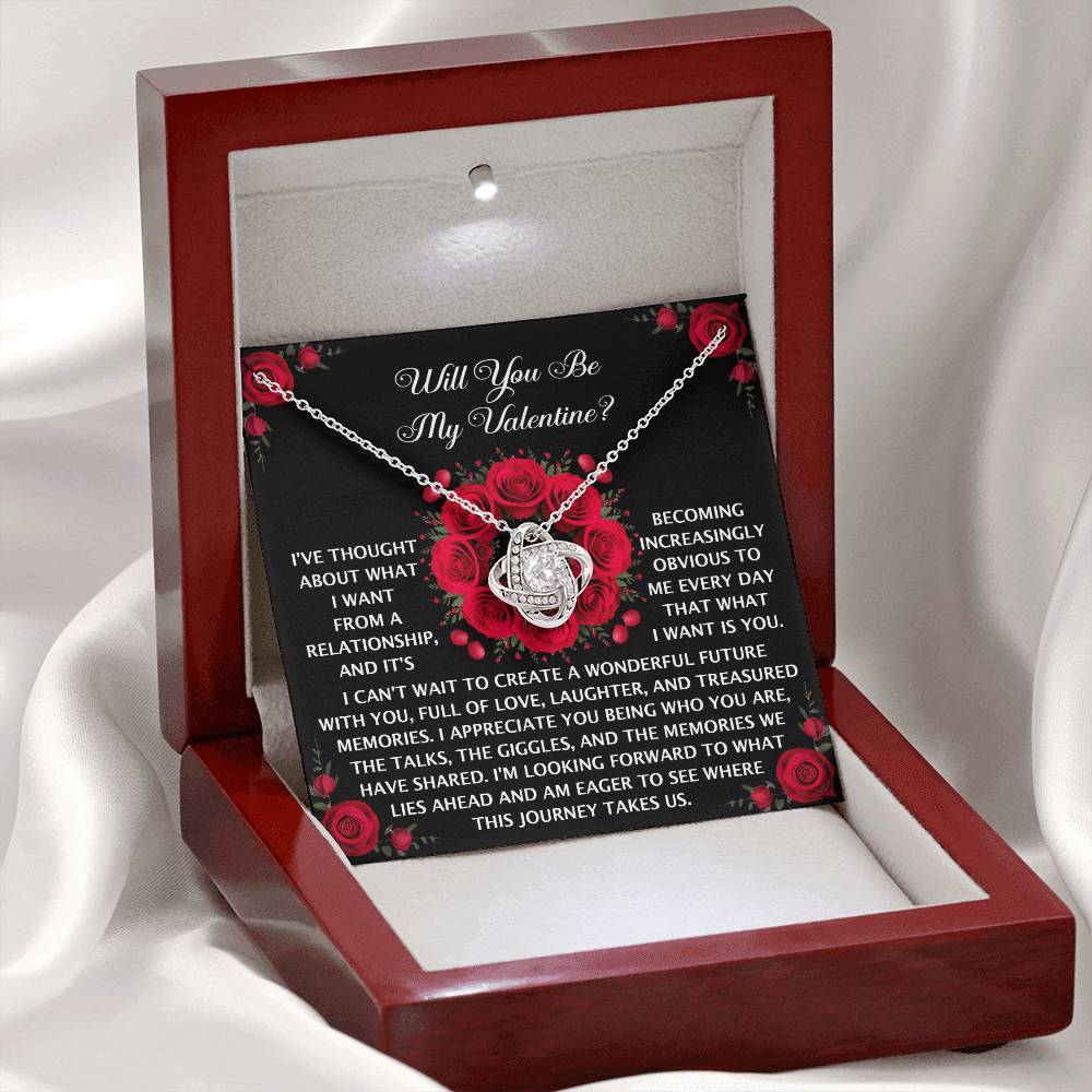 Soulmate - What I Want - Love Knot Necklace