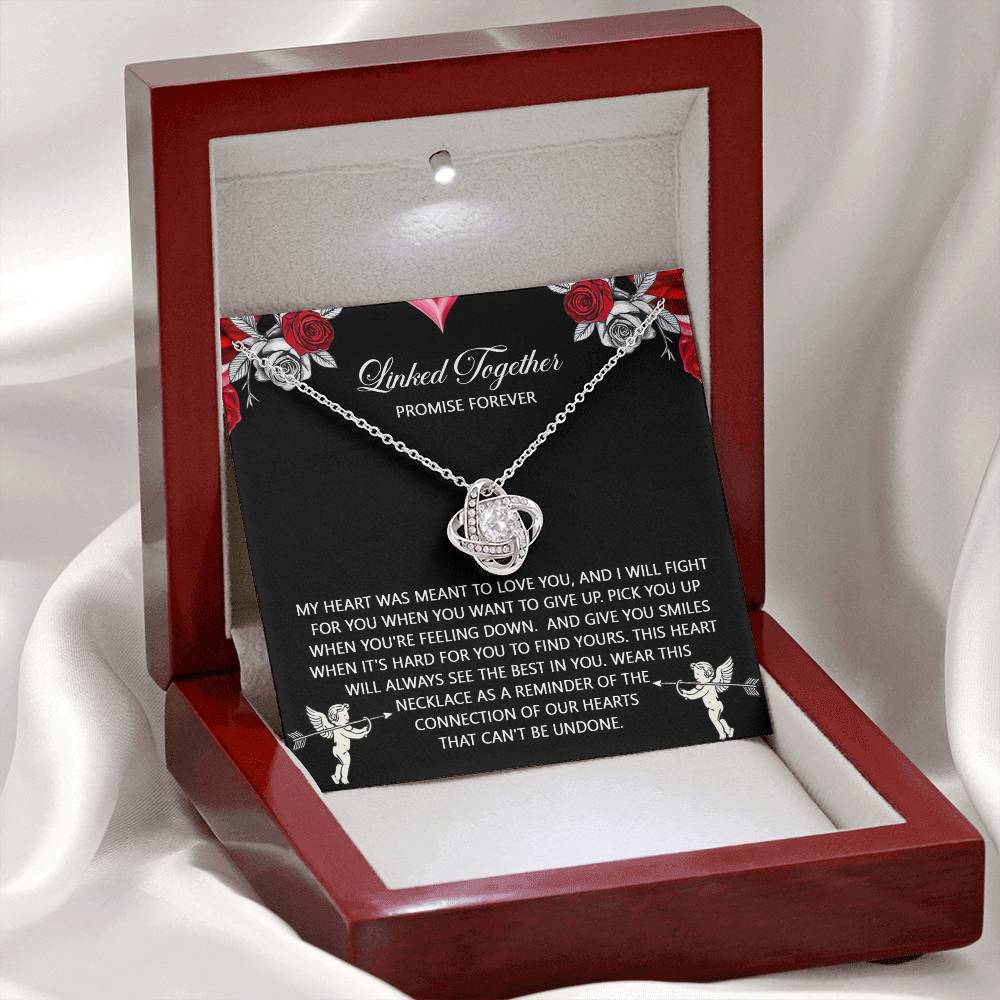 Soulmate - To Find Yours - Love Knot Necklace