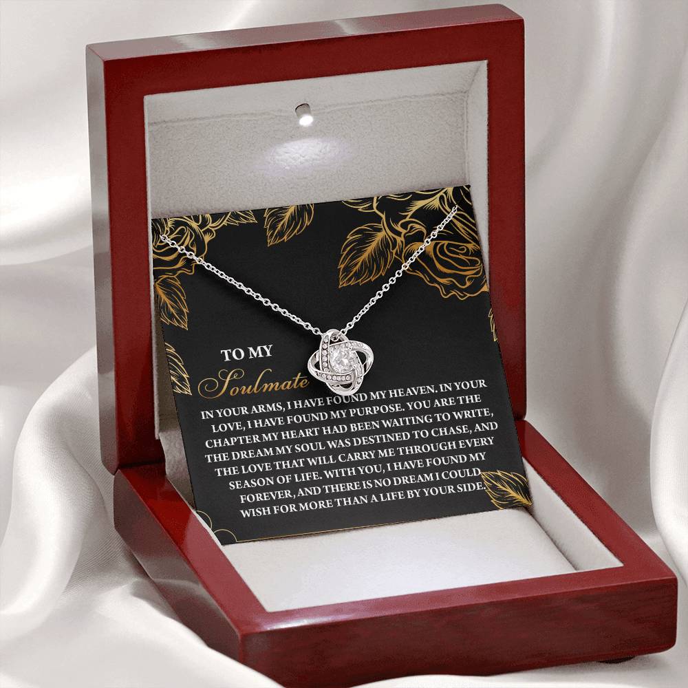 Soulmate - By Your Side - Love Knot Necklace