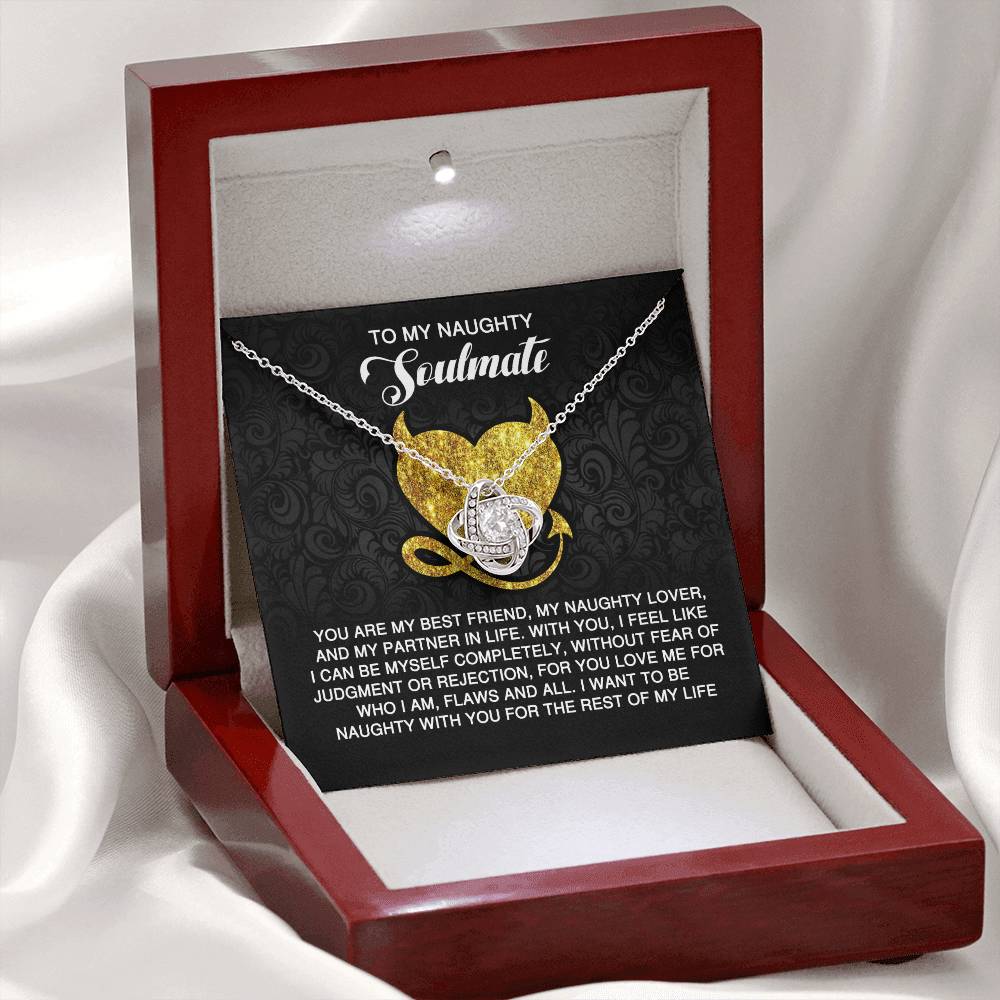 Soulmate - Naughty With You - Love Knot Necklace