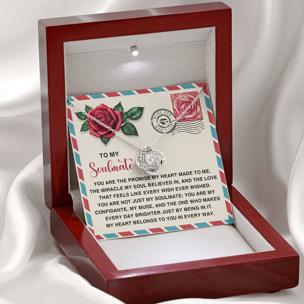 Soulmate - Made To Me - Love Knot Necklace