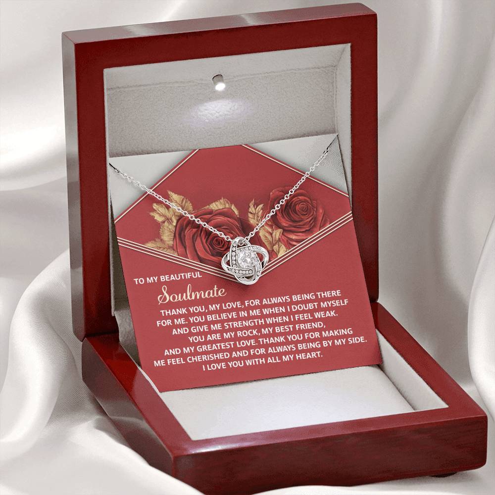 Soulmate - All My Heart - Love Knot Necklace