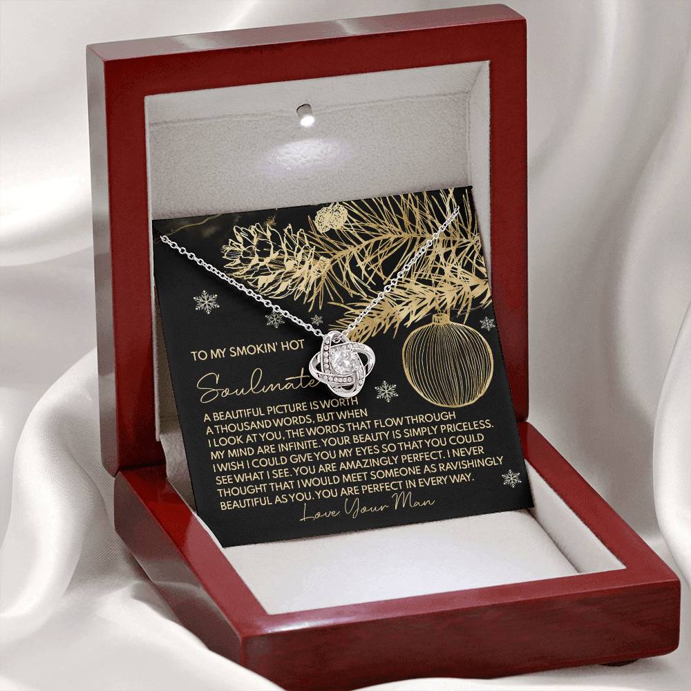 Soulmate - Amazingly Perfect - Love Knot Necklace