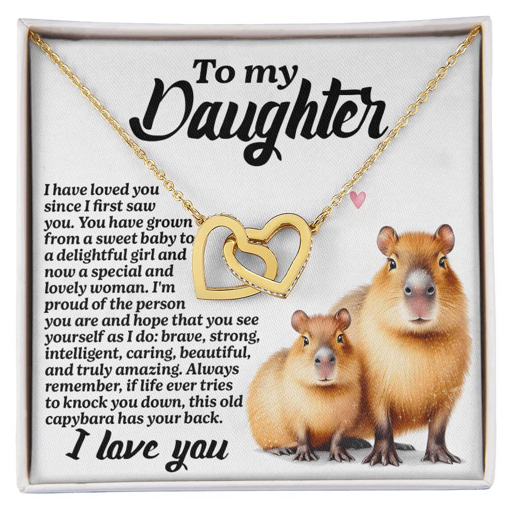 Daughter - Sweet Baby - Interlocking Hearts
