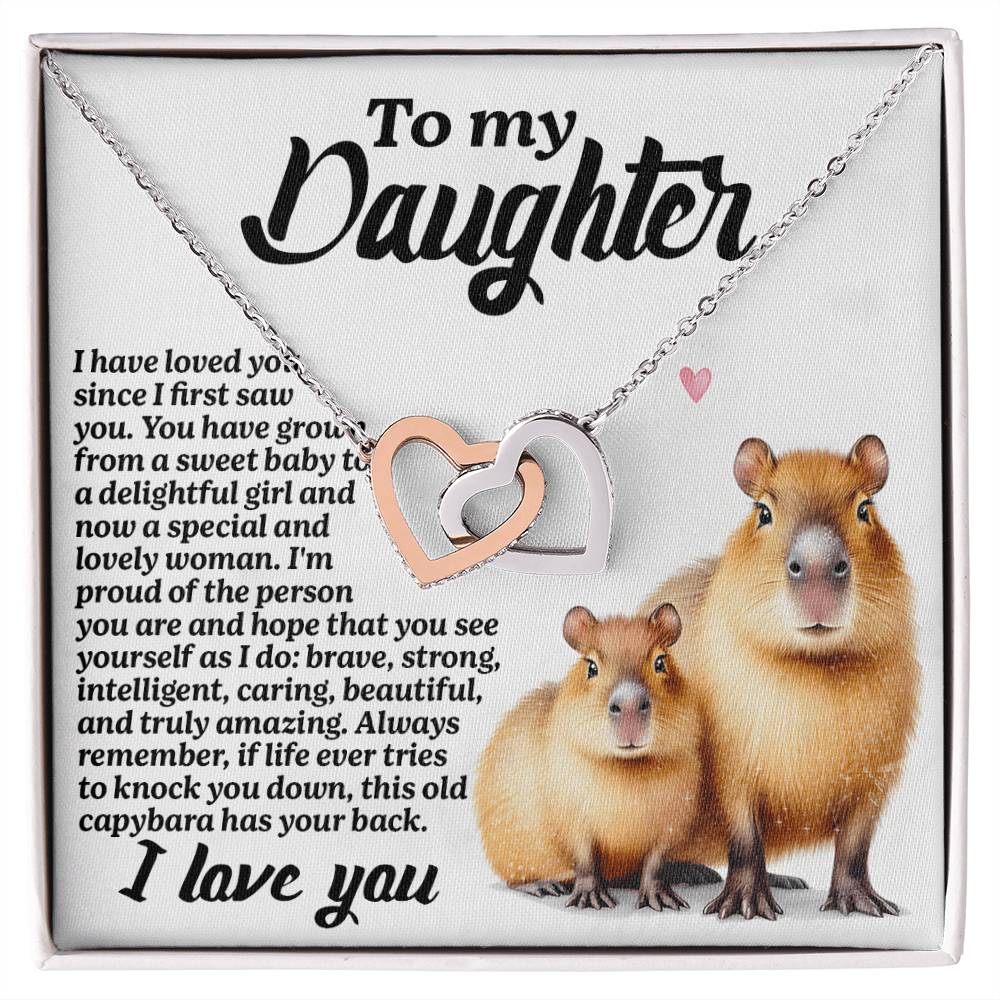Daughter - Sweet Baby - Interlocking Hearts